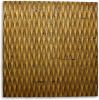 36" X 36" X 1" Raw Wood Look Gold Finish Square Wall Art