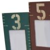 1" X 33" X 20" Multi Color Wooden  Photo Frame