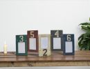 1" X 33" X 20" Multi Color Wooden  Photo Frame