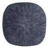 29" X 29" X 2" Gray, Sandstone, Ribbed, Square - Wall Decor