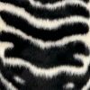 2' X 3' Black and White Zebra Print Area Rug