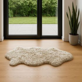Gradient Chocolate Animal Print Area Rug