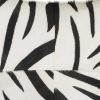 18" X 18" X 5" Zebra Black On White Quattro  Pillow