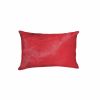 12" X 20" X 5" Firecracker Cowhide  Pillow
