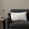 12" X 20" Off White Cowhide Pillow