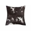 18" X 18" X 5" Chocolate And White Quattro  Pillow
