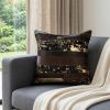 18 X 18 Chocolate Cowhide Throw Pillow
