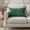 12" X 20" X 5" Verde Cowhide  Pillow