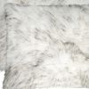 12" X 20" X 5" Gradient Gray Faux  Pillow 2 Pack