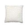18" X 18" X 5" Ivory Mink Faux  Pillow 2 Pack