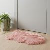 2' X 3' Dusty Rose Animal Print Area Rug