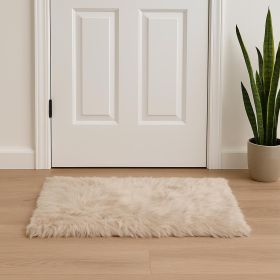 2' X 3' Taupe Animal Print Area Rug