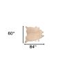 60" X 84" Natural Cowhide - Area Rug