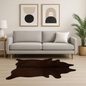 60" X 84" Chocolate Cowhide - Area Rug