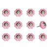 1.5" X 1.5" X 1.5" Pink Silver Asnd Red Knobs 12 Pack