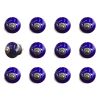 1.5" X 1.5" X 1.5" Navy And Copper  Knobs 12 Pack