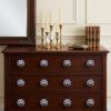 1.5" X 1.5" X 1.5" White Blue And Copper  Knobs 12 Pack