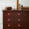 1.5" X 1.5" X 1.5" Hues Of Pink Red And Green  Knobs 8 Pack