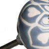 1.5" X 1.5" X 1.5" Hues Of Gray Cream And Silver  Knobs 8 Pack