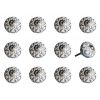 1.5" X 1.5" X 1.5" Blue Cream (Beige) With Silver  Knobs 12 Pack