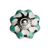 1.5" X 1.5" X 1.5" White Green And Black  Knobs 12 Pack