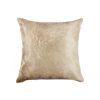 18" Natural Cowhide Throw Pillow