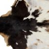 2' X 3' Tricolor And White Calfskin - Area Rug