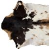 2' X 3' Tricolor And White Calfskin - Area Rug