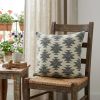 20" Tan Cotton Throw Pillow