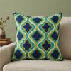 20" X 7" X 20" Handmade Traditional Multicolored Pillow Cover With Poly Insert