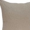20" X 7" X 20" Elegant Transitional Tan Pillow Cover With Poly Insert