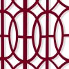 84 X 2 X 84 Red Wood 4 Panel  Screen