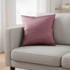18" X 18" Pink Polyester Zippered Pillow