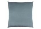 18" X 18" Blue Polyester Zippered Pillow