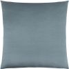 18" X 18" Blue Polyester Zippered Pillow