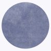 8' Round  Polyester Purple Area Rug