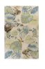 5' X 8'  Wool Ivory Or Blue Area Rug