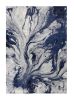 7' X 10'  Polypropylene Blue Area Rug