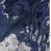 7' X 10'  Polypropylene Blue Area Rug
