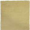 8' X 10' Polyester Canary Yellow Area Rug