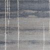 7' X 10' Polypropylene Blue Area Rug