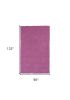 8' X 11'  Bright Hot Pink Shag Area Rug