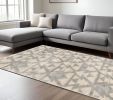 8' X 13' Ivory Area Rug