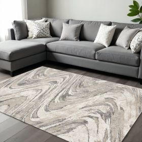 8' X 13' Polypropylene Natural Area Rug