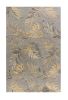 8' X 11' Grey Hand Tufted Tropical Palms Indoor Area Rug