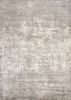 8' X 11' Beige Abstract Hand Loomed Area Rug