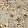 9' X 13' Grey Mocha Hand Tufted Traditional Floral Indoor Area Rug