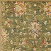 9' X 13' Wool Emerald Green Area Rug