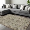 9' X 13' Grey Wool Handmade Area Rug
