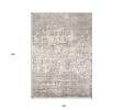 9' X 13' Beige Hand Loomed Abstract Brushstroke Indoor Area Rug